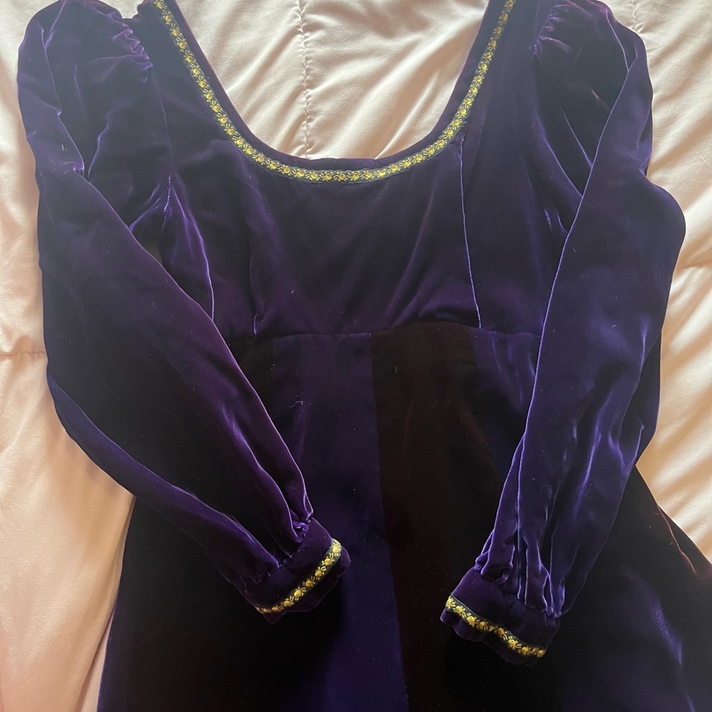 1970s does Renaissance Dress - Picture 1 of 6